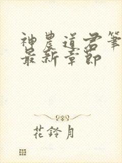 神农道君笔趣阁最新章节