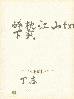 醉枕江山txt下载