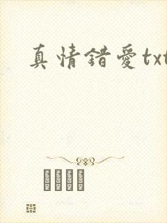 真情错爱txt
