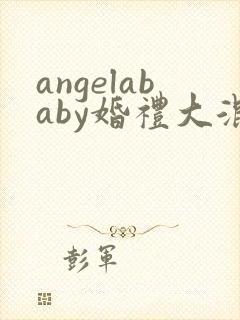 angelababy婚礼大混战封面