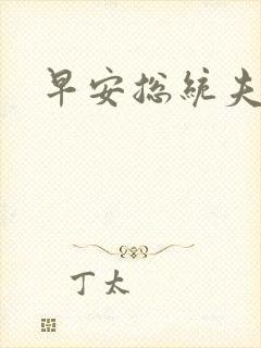 早安总统夫人封面