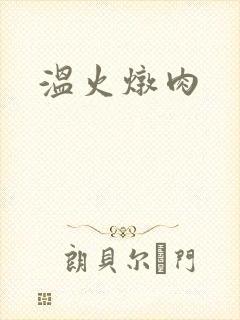 温火炖肉