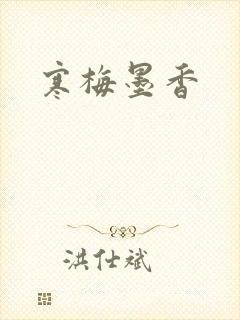 寒梅墨香封面
