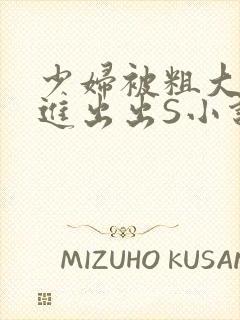 少妇被粗大猛进进出出S小说