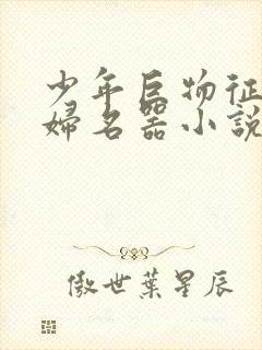 少年巨物征服美妇名器小说封面