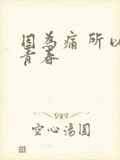 因为痛 所以叫青春