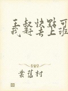 王叔快点可以吗我赶去上班