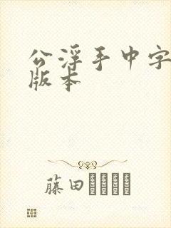 公浮手中字最新版本