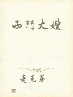 西门大嫂封面