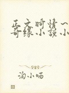 正文畸情～内裤奇缘小说小茹封面