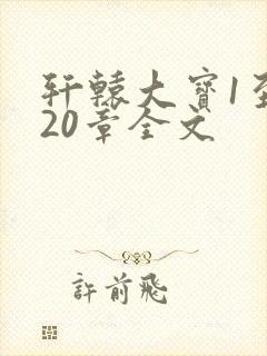 轩辕大宝1至720章全文