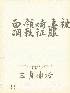 白领娇妻被老板调教征服