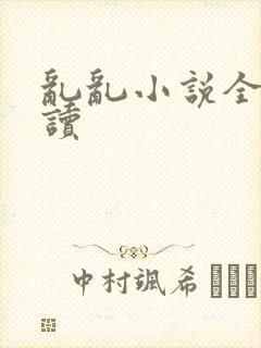 乱乱小说全文阅读