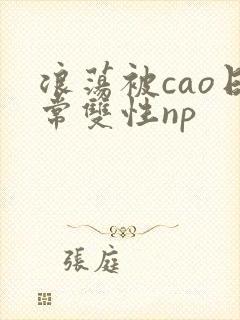 浪荡被cao日常双性np封面