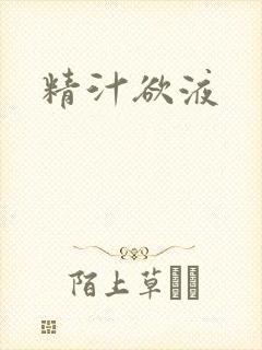 精汁欲液封面