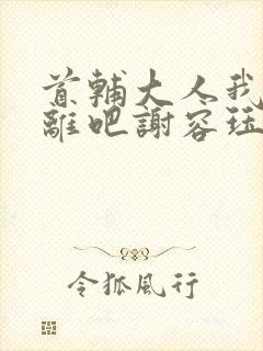 首辅大人我们和离吧谢容珏