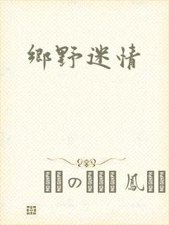 乡野迷情封面