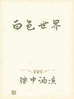 白色世界封面