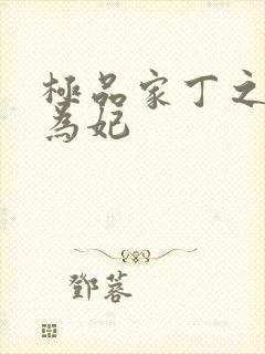 极品家丁之册母为妃