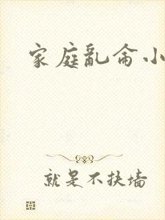 家庭乱仑小说