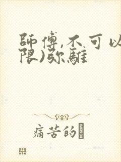 师傅,不可以(限)弥骓