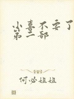 小喜不要了好大第二部封面