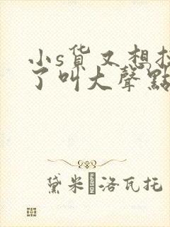 小s货又想挨c了叫大声点