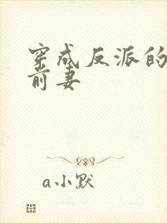 穿成反派的炮灰前妻