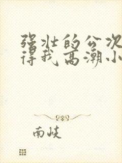 强壮的公次次弄得我高潮小说