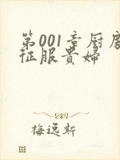 第001章厨房征服贵妇