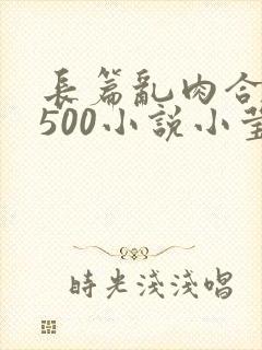 长篇乱肉合集乱500小说小莹封面