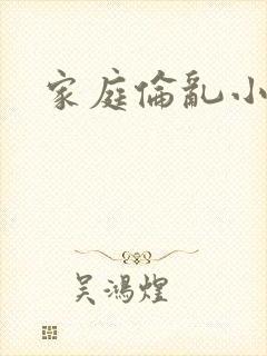 家庭伦乱小说