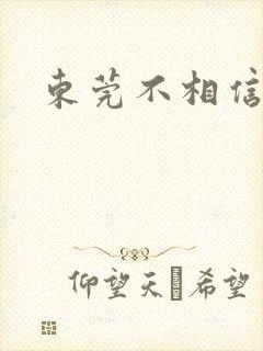 东莞不相信眼泪