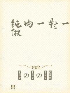 纯肉一对一到处做