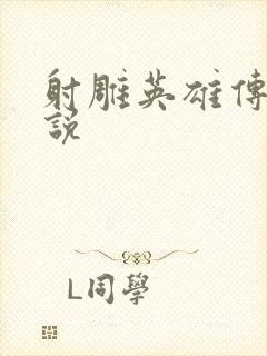 射雕英雄传 小说