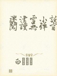 迷津雪小说免费阅读无弹窗