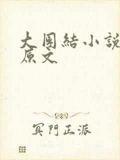 大团结小说阅读原文