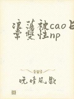 浪荡被cao日常双性np