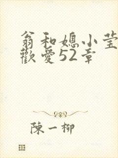 翁和媳小莹浴室欢爱52章封面