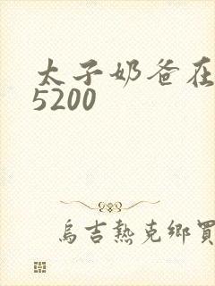 太子奶爸在花都5200