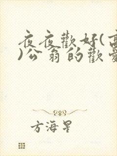 夜夜欢好(高h)公翁的欢爱h