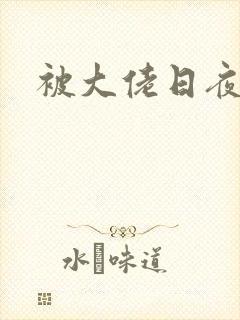 被大佬日夜封面