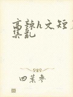 高辣h文短篇合集乱封面