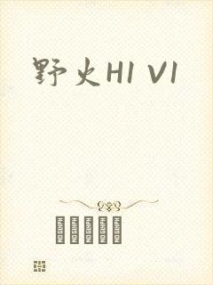 野火H1 V1封面