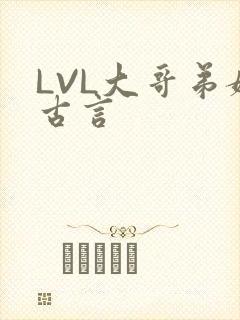 LVL大哥弟媳古言