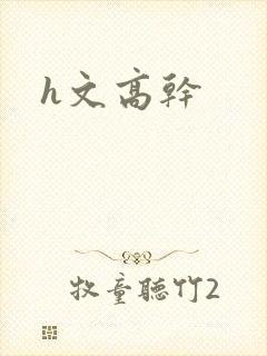h文高干封面