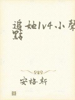 追她1v4小声点