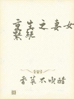 重生之妻女掠夺系统封面