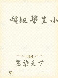 超级学生小说