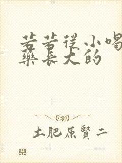 若若从小喝催乳药长大的